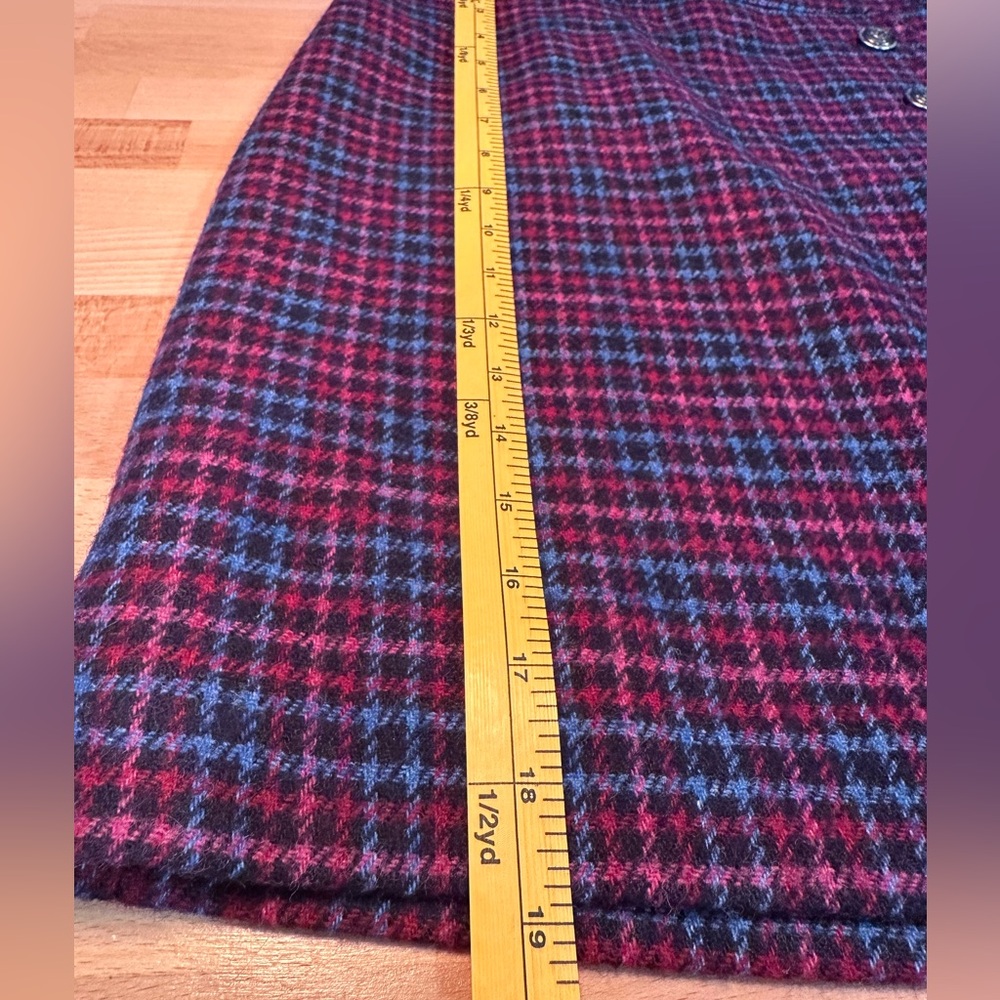 Talbots Wool Plaid Skirt - Picture 6 of 9